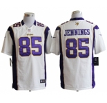 nike nfl jerseys minnesota vikings #85 jennings white[nike limited]