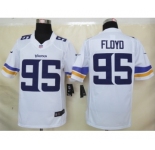 nike nfl jerseys minnesota vikings #95 floyd white[new nike limited]