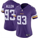 Women's Minnesota Vikings #93 Jonathan Allen Purple 2025 Vapor Untouchable Limited Stitched Jersey