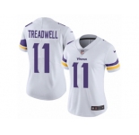 Women's Nike Minnesota Vikings #11 Laquon Treadwell Vapor Untouchable Limited White NFL Jersey