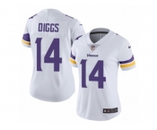 Women's Nike Minnesota Vikings #14 Stefon Diggs Vapor Untouchable Limited White NFL Jersey