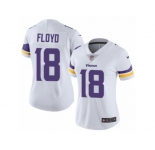 Women's Nike Minnesota Vikings #18 Michael Floyd Vapor Untouchable Limited White NFL Jersey