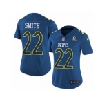 Women's Nike Minnesota Vikings #22 Harrison Smith Limited Blue 2017 Pro Bowl NFL Jersey