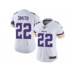 Women's Nike Minnesota Vikings #22 Harrison Smith Vapor Untouchable Limited White NFL Jersey