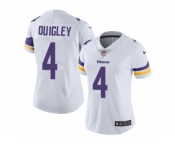 Women's Nike Minnesota Vikings #4 Ryan Quigley Vapor Untouchable Limited White NFL Jersey