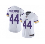 Women's Nike Minnesota Vikings #44 Chuck Foreman Vapor Untouchable Limited White NFL Jersey