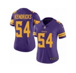 Women's Nike Minnesota Vikings #54 Eric Kendricks Limited Purple Rush NFL Jersey
