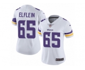 Women's Nike Minnesota Vikings #65 Pat Elflein Vapor Untouchable Limited White NFL Jersey
