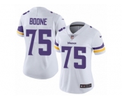 Women's Nike Minnesota Vikings #75 Alex Boone Vapor Untouchable Limited White NFL Jersey
