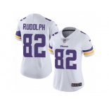 Women's Nike Minnesota Vikings #82 Kyle Rudolph Vapor Untouchable Limited White NFL Jersey