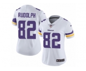 Women's Nike Minnesota Vikings #82 Kyle Rudolph Vapor Untouchable Limited White NFL Jersey
