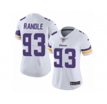 Women's Nike Minnesota Vikings #93 John Randle Vapor Untouchable Limited White NFL Jersey