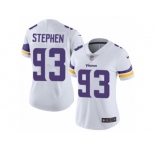 Women's Nike Minnesota Vikings #93 Shamar Stephen Vapor Untouchable Limited White NFL Jersey