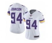 Women's Nike Minnesota Vikings #94 Jaleel Johnson Vapor Untouchable Limited White NFL Jersey