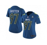 Women's Nike Minnesota Vikings #97 Everson Griffen Limited Blue 2017 Pro Bowl NFL Jersey