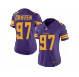 Women's Nike Minnesota Vikings #97 Everson Griffen Limited Purple Rush NFL Jersey