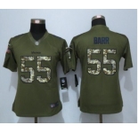 nike women nfl jerseys Minnesota Vikings #55 Anthony Barr army green[nike Limited Salute To Service]