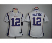 nike women nfl jerseys minnesota vikings #12 harvin white[nike]