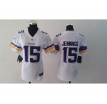 nike women nfl jerseys minnesota vikings #15 jennings white[nike]