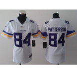 nike women nfl jerseys minnesota vikings #84 patterson white[new nike]