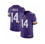 Youth Nike Minnesota Vikings #14 Stefon Diggs Vapor Untouchable Limited Purple Team Color NFL Jersey