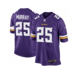 Youth Nike Minnesota Vikings #25 Latavius Murray Purple Team Color Stitched NFL Elite Jersey