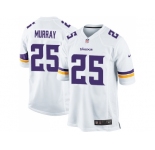 Youth Nike Minnesota Vikings #25 Latavius Murray White Stitched NFL Elite Jersey
