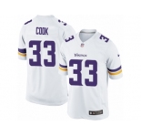 Youth Nike Minnesota Vikings #33 Dalvin Cook Limited White NFL Jersey