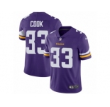 Youth Nike Minnesota Vikings #33 Dalvin Cook Vapor Untouchable Limited Purple Team Color NFL Jersey