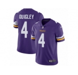 Youth Nike Minnesota Vikings #4 Ryan Quigley Vapor Untouchable Limited Purple Team Color NFL Jersey