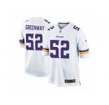 Youth Nike Minnesota Vikings #52 Chad Greenway White Elite Jersey