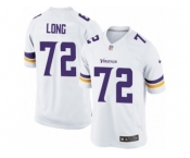 Youth Nike Minnesota Vikings #72 Jake Long Limited White NFL Jersey