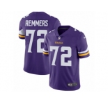 Youth Nike Minnesota Vikings #72 Mike Remmers Vapor Untouchable Limited Purple Team Color NFL Jersey