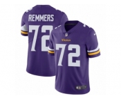 Youth Nike Minnesota Vikings #72 Mike Remmers Vapor Untouchable Limited Purple Team Color NFL Jersey