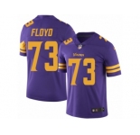 Youth Nike Minnesota Vikings #73 Sharrif Floyd Limited Purple Rush NFL Jersey