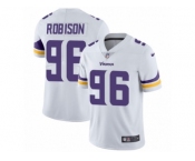 Youth Nike Minnesota Vikings #96 Brian Robison Vapor Untouchable Limited White NFL Jersey