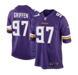 Youth Nike Minnesota Vikings #97 Everson Griffen Limited Purple Team Color NFL Jersey