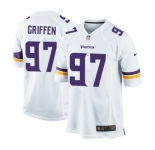 Youth Nike Minnesota Vikings #97 Everson Griffen Limited White NFL Jersey