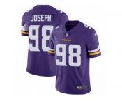 Youth Nike Minnesota Vikings #98 Linval Joseph Vapor Untouchable Limited Purple Team Color NFL Jersey