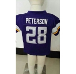 nike kids jerseys minnesota vikings #28 adrian peterson purple[nike]