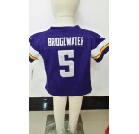 nike kids nfl jerseys minnesota vikings #5 bridgewater purple[nike][bridgewater]