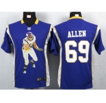 nike youth nfl jerseys minnesota vikings #69 allen purple[portrait fashion]