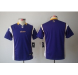 nike youth nfl jerseys minnesota vikings blank purple[nike limited]