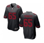 Men's Nike San Francisco 49ers #65 Joshua Garnett Game Black NFL Jersey