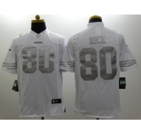 Nike San Francisco 49ers #80 Jerry Rice Platinum White Jerseys(Game)