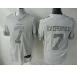 nike nfl jerseys san francisco 49ers #7 kaepernick grey[game]