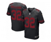 Men Nike San Francisco 49ers #32 Joe Williams Elite Black NFL Jersey