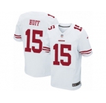 Men's Nike San Francisco 49ers #15 Josh Huff Elite White NFL Jersey
