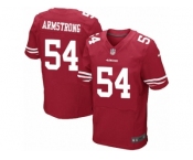 Men's Nike San Francisco 49ers #54 Ray-Ray Armstrong Elite Red Team Color NFL Jersey