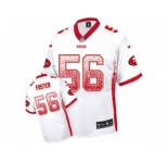 Men's Nike San Francisco 49ers #56 Reuben Foster Elite White Drift Fashion NFL Jersey